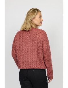 Designed by 2-biz BIBI.AU24 Knit Blouse Gammelrosa 2