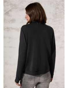 Cecil T-shirt Blouson Jacket Black 322390 2