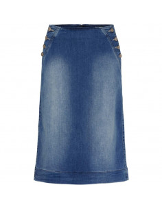 Isay Como Highwaist Skirt Como Blue Wash 2