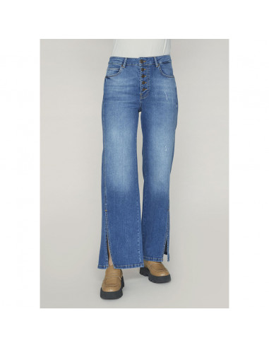 Isay Bologna Split Jeans Mid denim