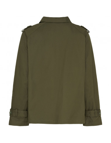 Isay Botelle Short Coat Khaki