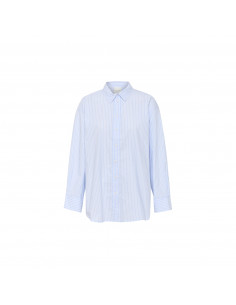 Part Two SavannaPW SH Ljusblå Randig 2