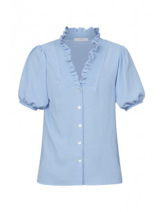 Sisters Point Cona Blouse Blue 2