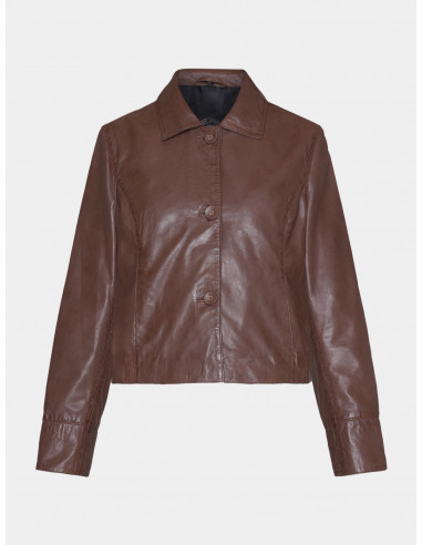 Saki Thea Jacket Brown