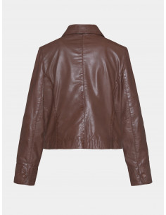 Saki Thea Jacket Brown 2
