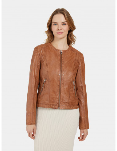 SAKI Paula Jacket Cognac