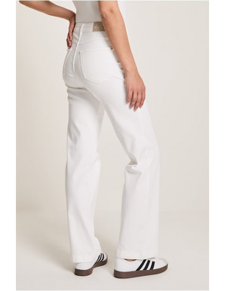 Para Mi Eve Pocket White Denim