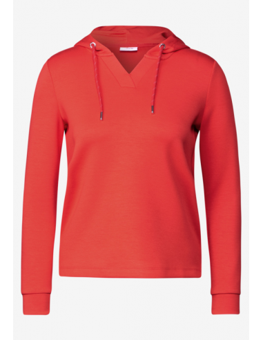 Cecil Modal Hoody Shirt Juicy Orange 322775