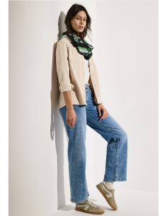 Cecil Print Loop Slate Khaki 2