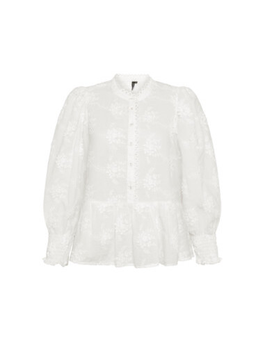 Jensen blus 218622 vit