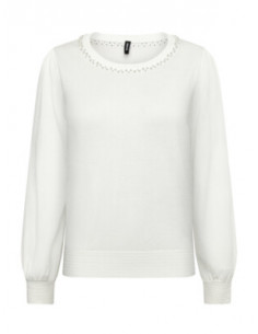 Jensen stickad tröja 218478 krämvit 2