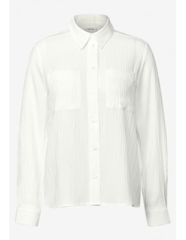 Cecil TOS Structured Blouse vanilla white