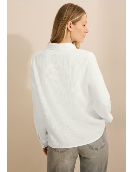 Cecil TOS Structured Blouse vanilla white