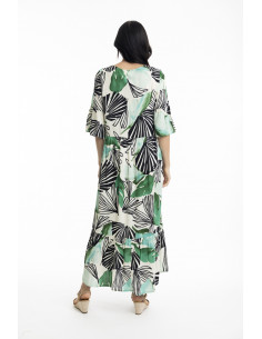 Orientique Papagayo Dress Peak Maxi Grön 2