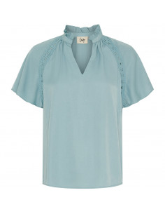 Isay Konnie s/s Blouse Light Mint