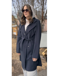 Cecil Sportive Trenchcoat W detschs Dark Navy Blue