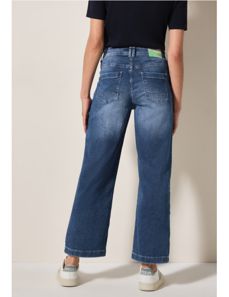 Cecil Style Neele Jogg Mid Blue 379058 Light blue wash