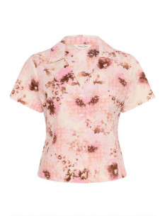 Part Two RydelPW Skjorta Rosa blommig