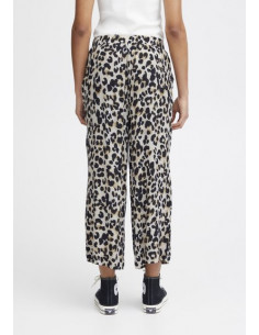 ICHI IHMARRAKECH AOP Pants Leo 2