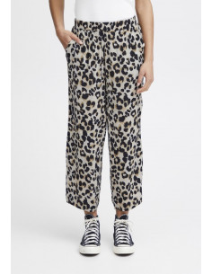 ICHI IHMARRAKECH AOP Pants Leo