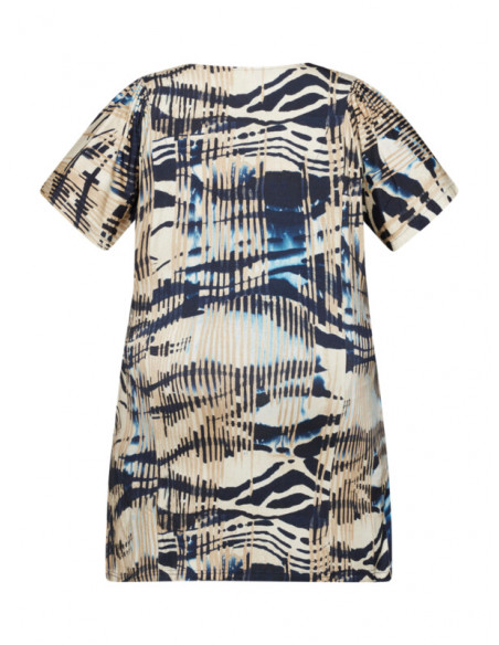 Ciso Tunic 218946 Mönstrad Beige