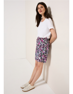 Cecil Skort AOP 361733 Vanilla white