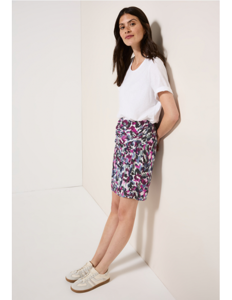 Cecil Skort AOP 361733 Vanilla white