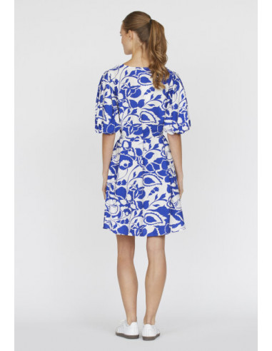 Sisters Point NOIR Dress Cream/Blue Flower