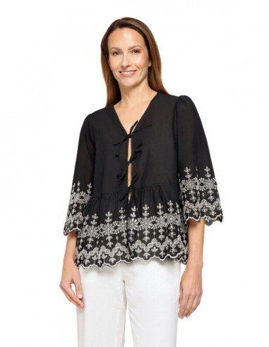 Jensen Blouse 218912 Svart