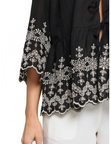 Jensen Blouse 218912 Svart