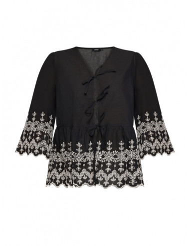 Jensen Blouse 218912 Svart