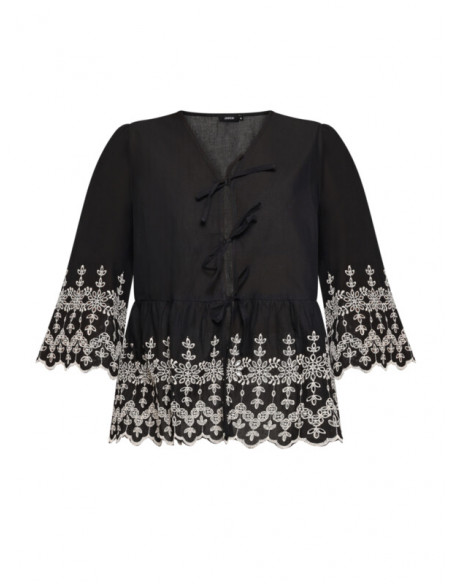 Jensen Blouse 218912 Svart