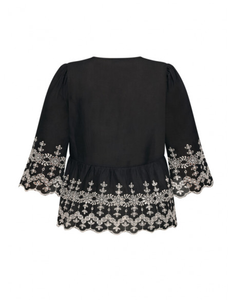 Jensen Blouse 218912 Svart