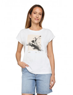 Jensen T-Shirt Vit 219027