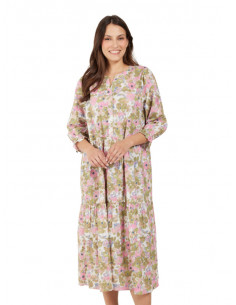 Jensen 218626 Klänning Blommig