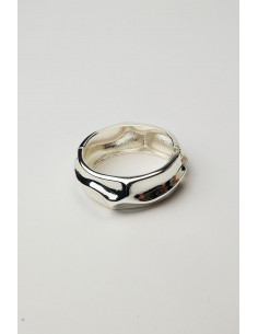 Bow19 Big Bracelet Silver