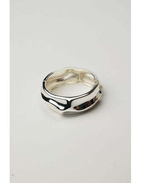 Bow19 Big Bracelet Silver