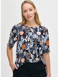 Nanso Pusero Floristi Marinblå 2