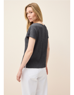 Cecil Smok Structure V-neck 323367 Volcanic Green 2