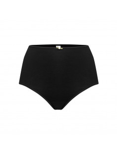 Avet Bomullstrosa Maxi Svart