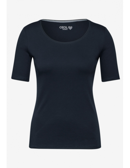 Cecil Style NOS Lena T-shirt Blue