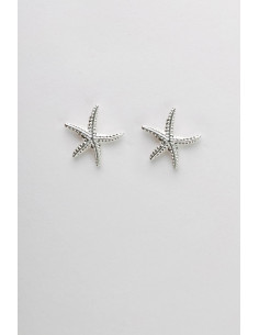 Bow19 Starfish Studs Silver