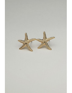 Bow 19 Starfish Studs Gold