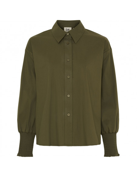 Isay Sigga Wide Shirt 885 Khaki