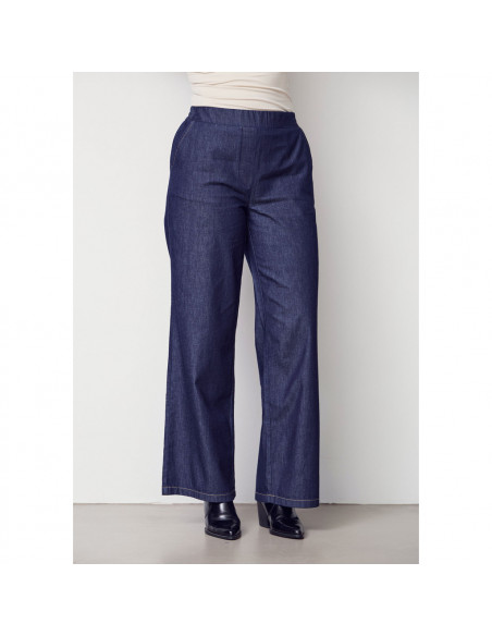 Isay Diva Loose Pant 662 Dark denim