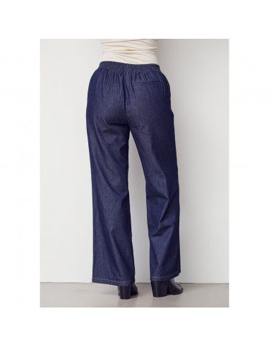 Isay Diva Loose Pant 662 Dark denim