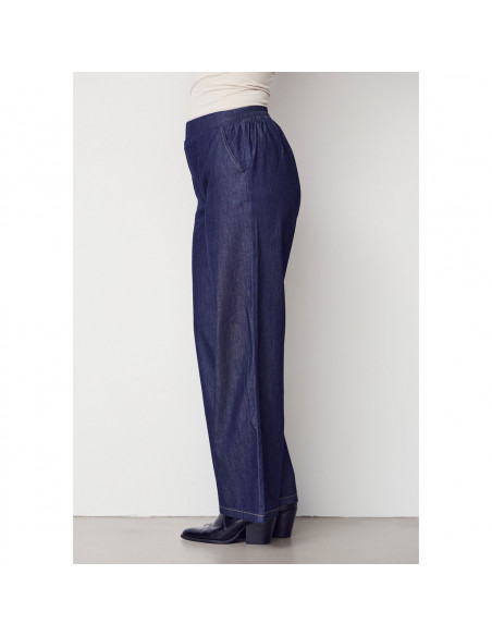 Isay Diva Loose Pant 662 Dark denim