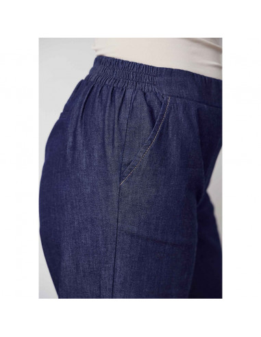 Isay Diva Loose Pant 662 Dark denim