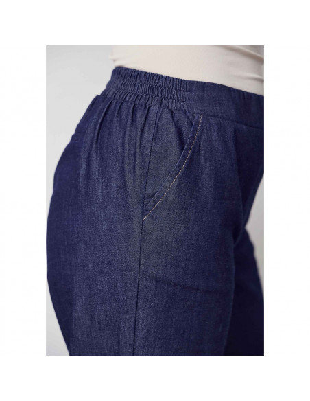 Isay Diva Loose Pant 662 Dark denim