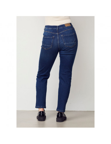 Isay Monza Straight Jeans 624 Monza Mid Denim